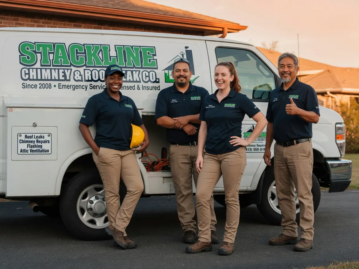 Chimney flashing repair company in Stuart, VA